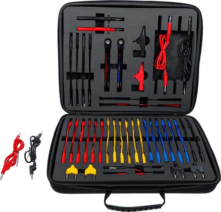 BGS Measuring cable and test probe set 92 pcs.