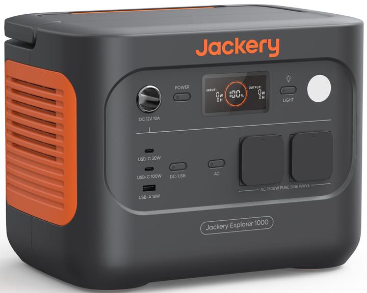 Produktbild Jackery Explorer 1000 V2 (1070 Wh, 10.80 kg)