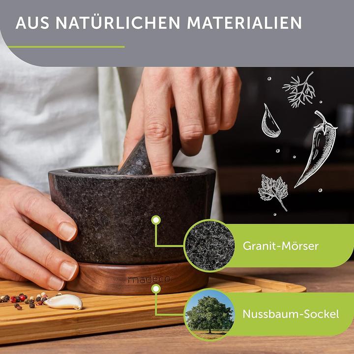 Actual product image Madeco Mortar with pestle