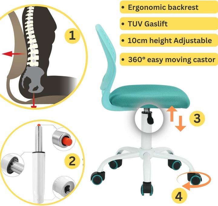 Actual product image FurnitureR Office Chair (45 - 55 cm)