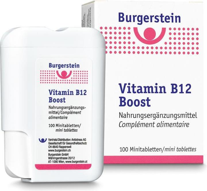 Burgerstein Aumento della vitamina B12 (100 Pezzo/i, Pillole, 27 g)