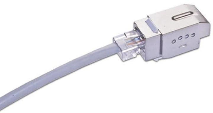 Produktbild Wirewin KAT6 10 Gigabit Ethernet Keystone Modul, mit Sperrfunktion Keystone System (Keystone Modul)