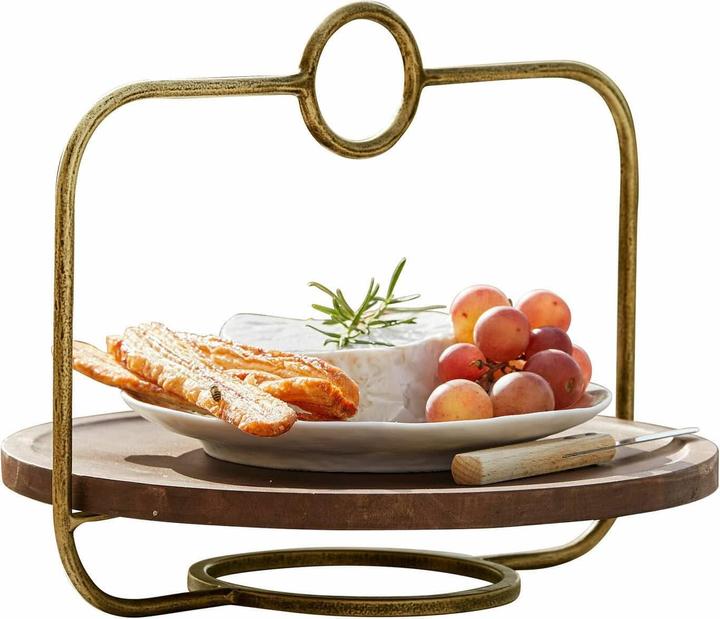 Actual product image Loberon Etagere Vauxandre antikgold