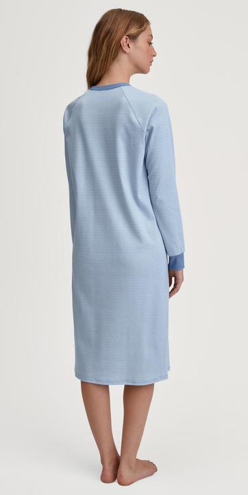 Produktbild Calida Midnight Stripes Langarm-Nachthemd (L)