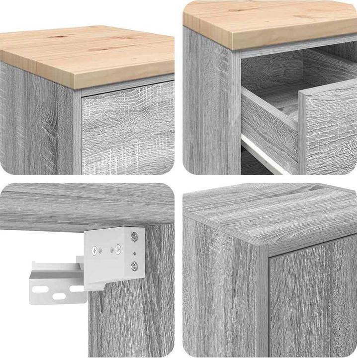 Actual product image vidaXL Garagenschrank (60 cm, 85 cm)