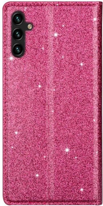 Image du produit Cover-Discount Galaxy A14 - Étui flip rose pailleté (Samsung Galaxy A14)