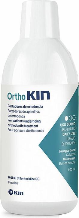 Immagine prodotto KIN Orthokin Mouthwash Mint 500 Ml (500 ml, Collutorio)
