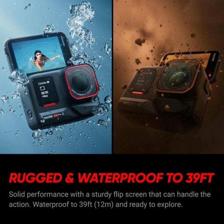 Image du produit Insta360 Ace Pro 2 Dual Batterie Bundle (30p, Bluetooth, WiFi)