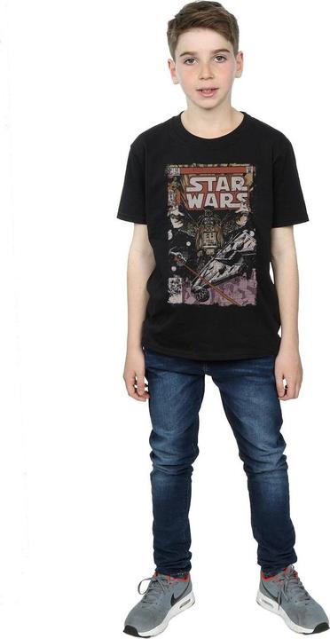 Produktbild Star Wars Millennium Falcon Comic TShirt Jungen (116)