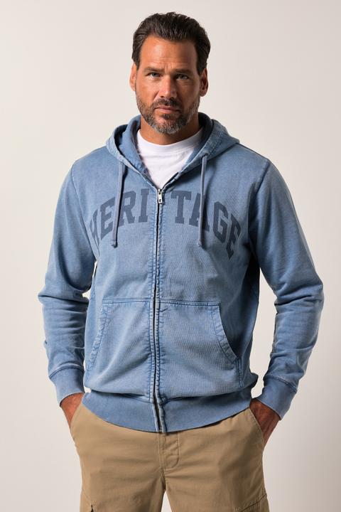 Produktbild JP1880 Sweatjacke, Kängurutasche, Vintage Look (L)