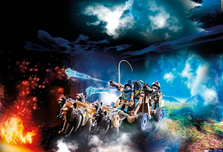 Produktbild Playmobil Wolfsgespann und Wasserkanone (70225)