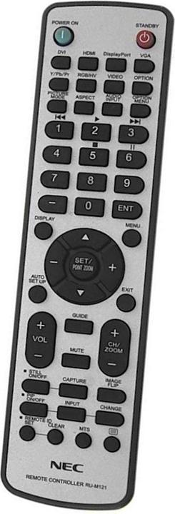 NEC RU-M121, RUM121, 398GR8SW1NENEH, (SHARP / ) Original Fernbedienung (Fernbedienung)
