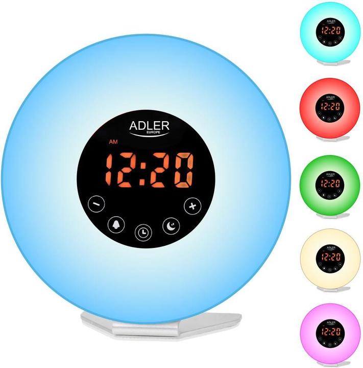 Adler Interaktive Lösung Wake-Up Light Alarm Clock | AD 1916