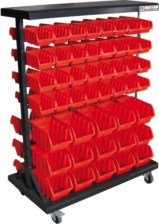 Actual product image Holzmann double side storage bin rack