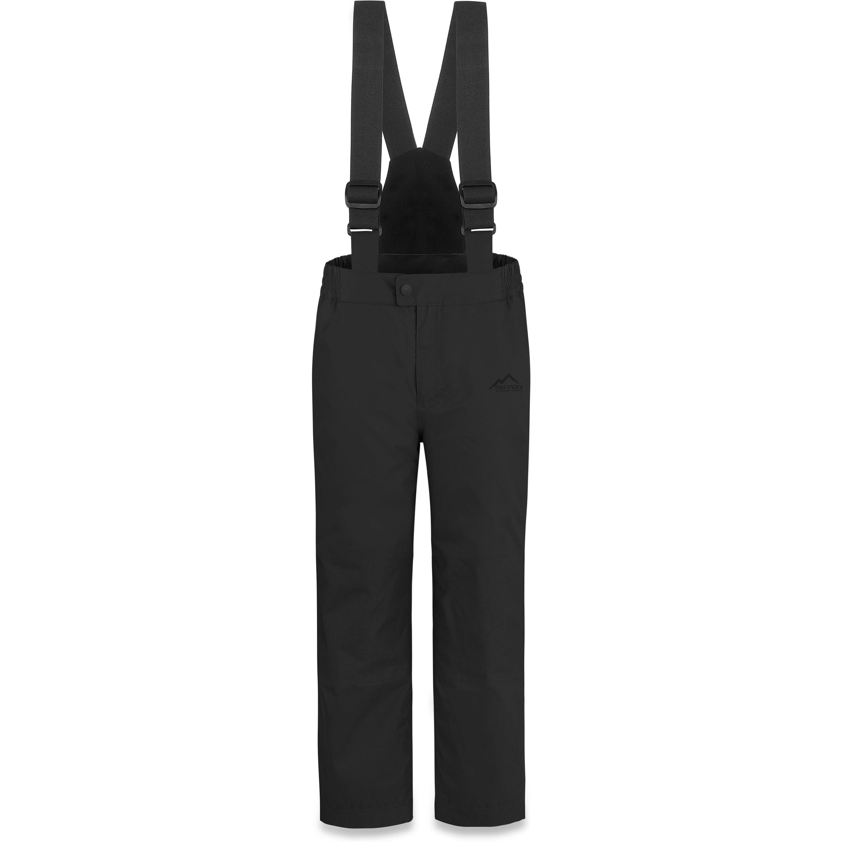 Normani, Herren, Skihosen, Kinder Winterhose Salcha - 1149 (170, 176), Schwarz, 170, 176