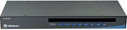 Produktbild Trendnet 8-x, VGA, 1U, USB, PS/2