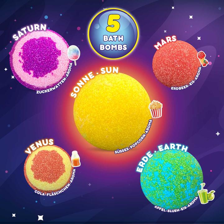 Produktbild Craze Inkee Solar System (Badekugeln)