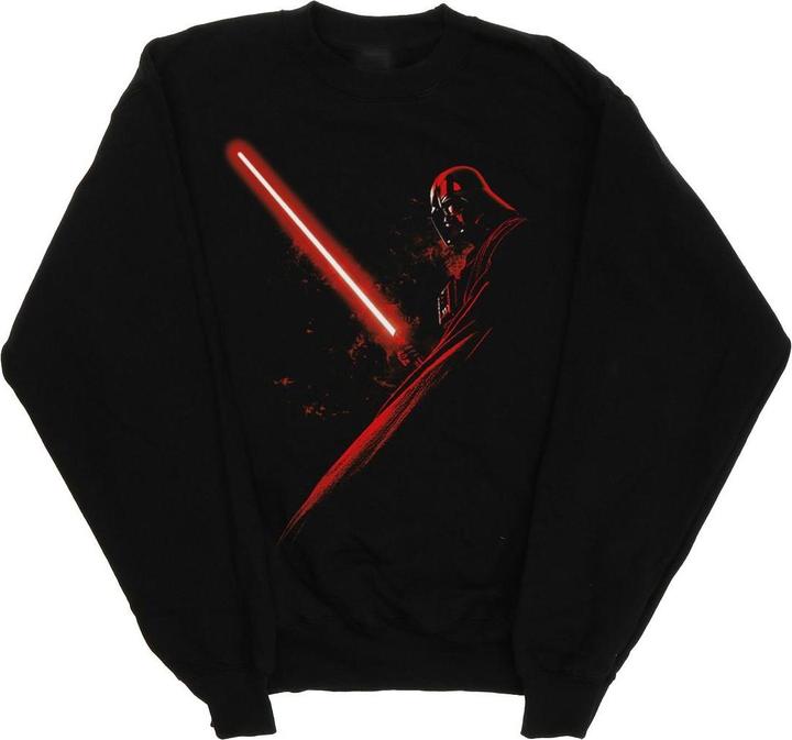 Produktbild Star Wars Darth Vader Lightsaber Sweatshirt Mädchen (152, 158)