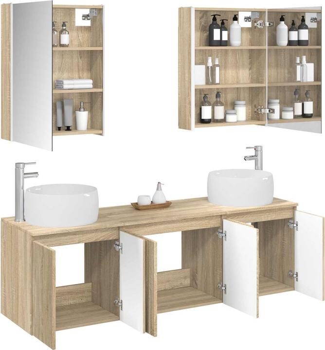 Produktbild vidaXL Badezimmerschrank-Set