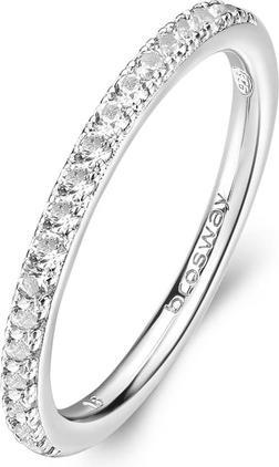 Actual product image Brosway Fancy Infinite White Sparkling Silver Ring FIW74 - Circuit: 50mm (10)