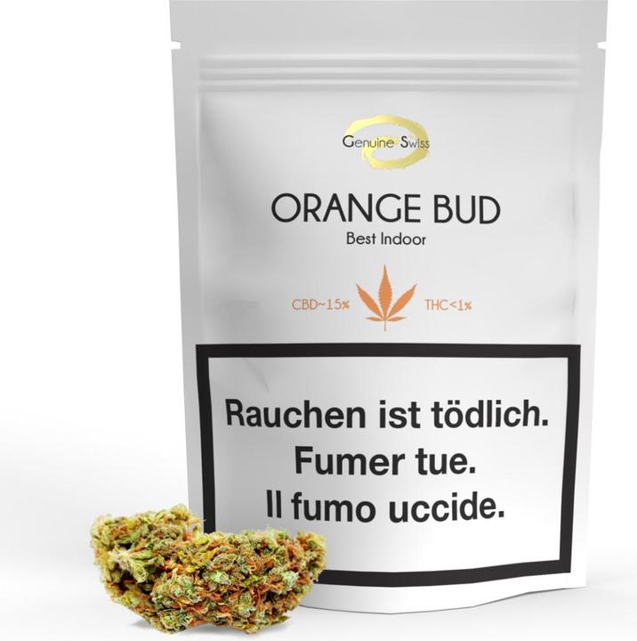 Genuine Swiss Orange Bud Minibuds (10 g, Indoor)