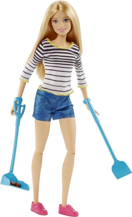 Actual product image Barbie dog walk puppies