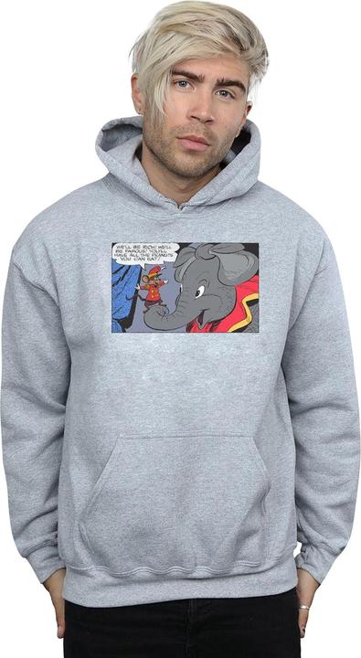 Immagine prodotto Disney Dumbo Rich And Famous Felpa con Cappuccio Uomo (3XL)