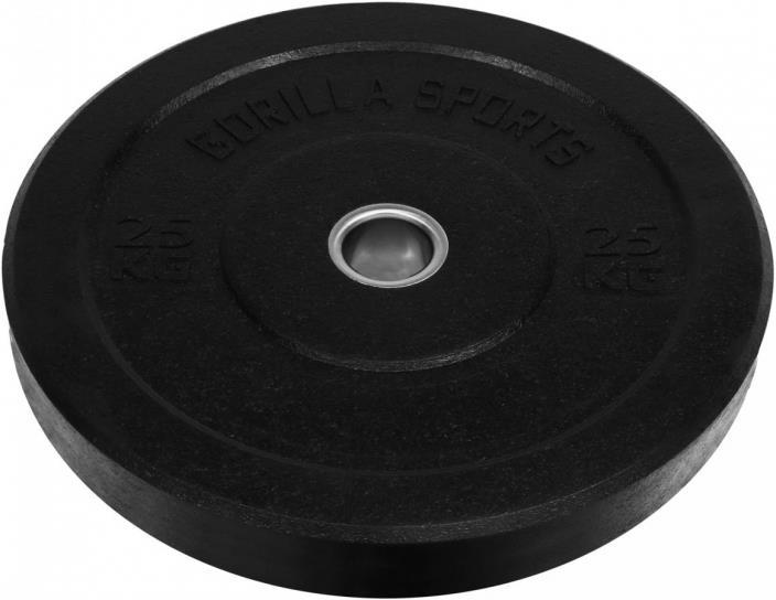 Immagine prodotto Gorilla Sports Piastre paraurti Hi Temp (2 x 25 kg)