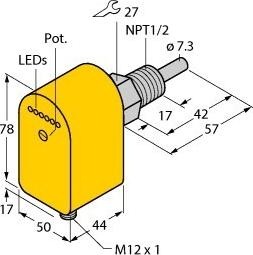 Actual product image Turck Immersion sensor