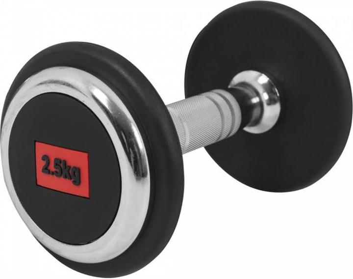 Immagine prodotto Gorilla Sports Manubrio in gomma professionale (2 x 2,5 kg)