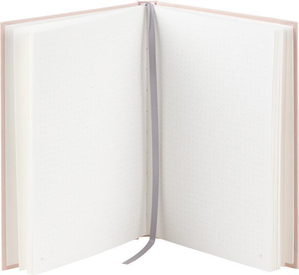 Actual product image Rössler Notebook A5 192 pages Pastel Powder (A5, Dotted, Hardcover)