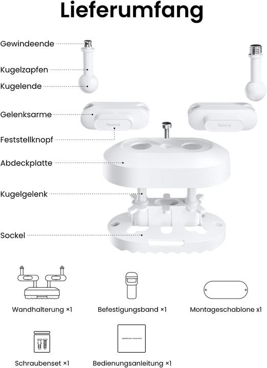 Produktbild Reolink Dual Support Halterung für Akkukameras