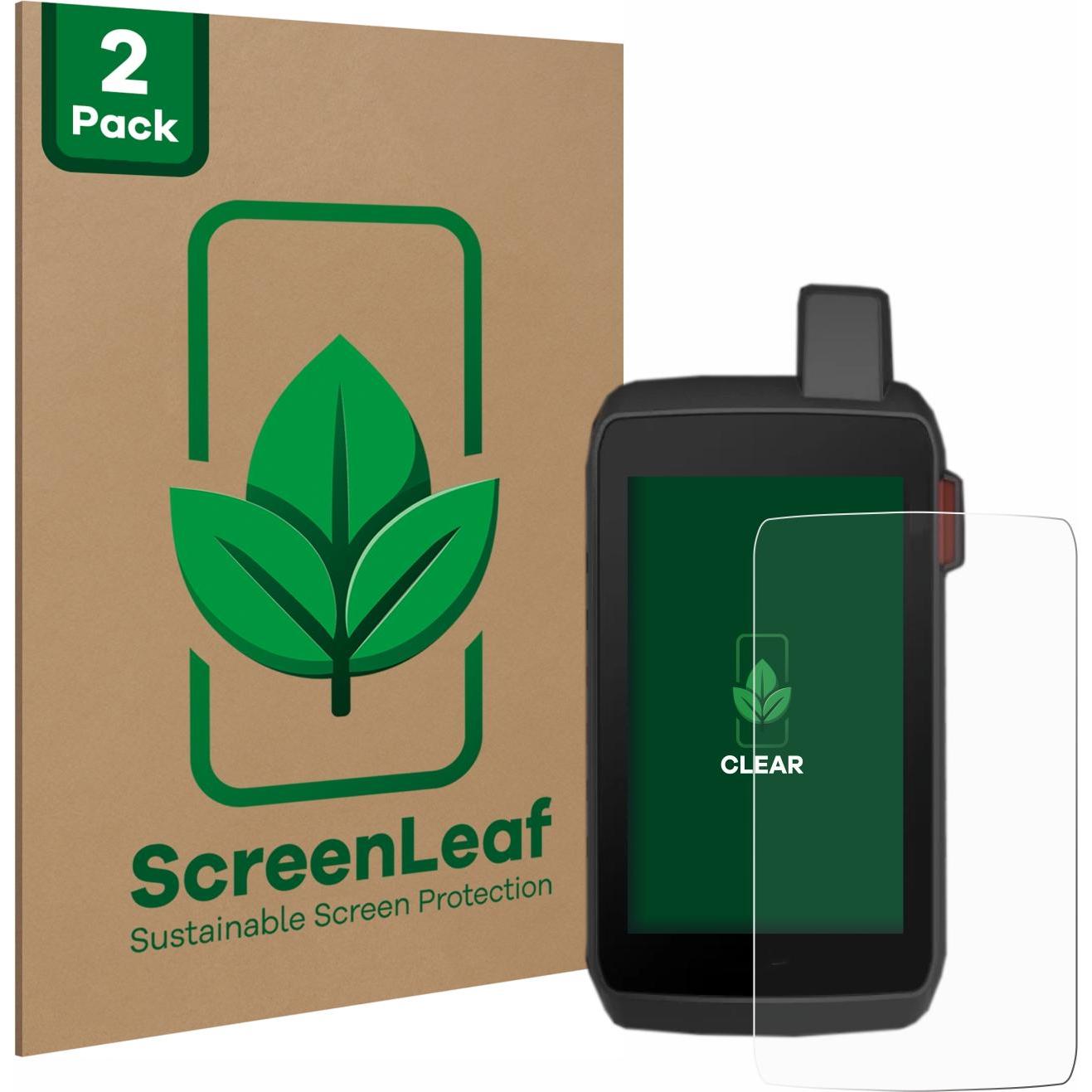 ScreenLeaf, Fahrzeug Navigation Zubehör, Schutzfolie nachhaltiger Displayschutz Displayschutzfolie Folie Klar Transparen...