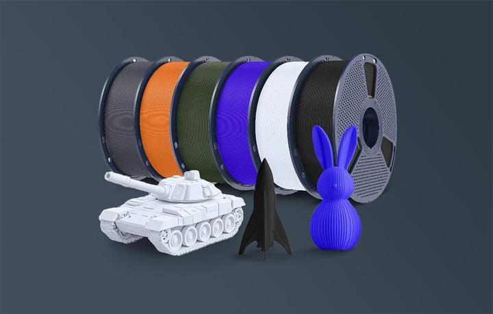 Actual product image Sunlu Filament PLA+ High-Speed Oliwkowy (PLA+, 1.75 mm, 1000 g)