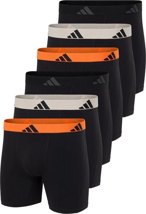 Immagine prodotto adidas 6er Pack Active Flex Cotton Long Short / Pant (XL, confezione da 6)