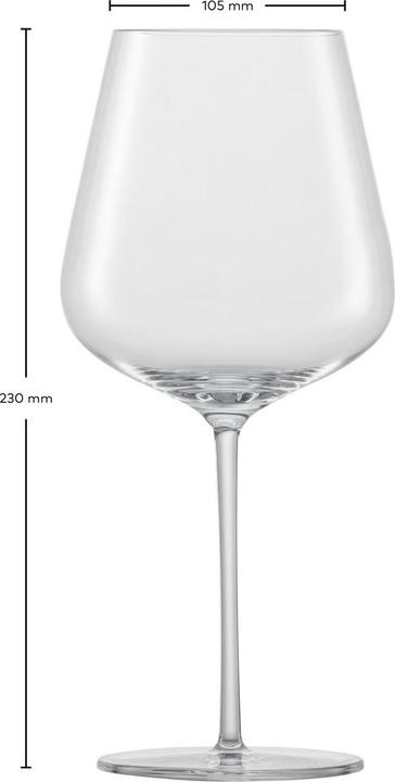 Produktbild Zwiesel Allround Rotweinkelch Vervino 685ml H23cm Ø10,5cm (68.50 cl, 1 Glas, Rotweingläser)