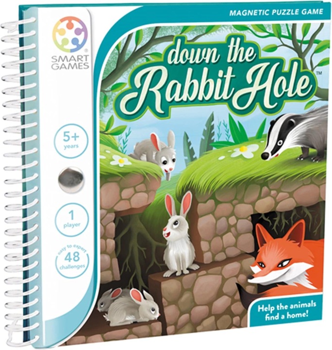 Smart Games Au fond du trou du lapin (Allemand, Anglais, Français, Italien, Multilingue)