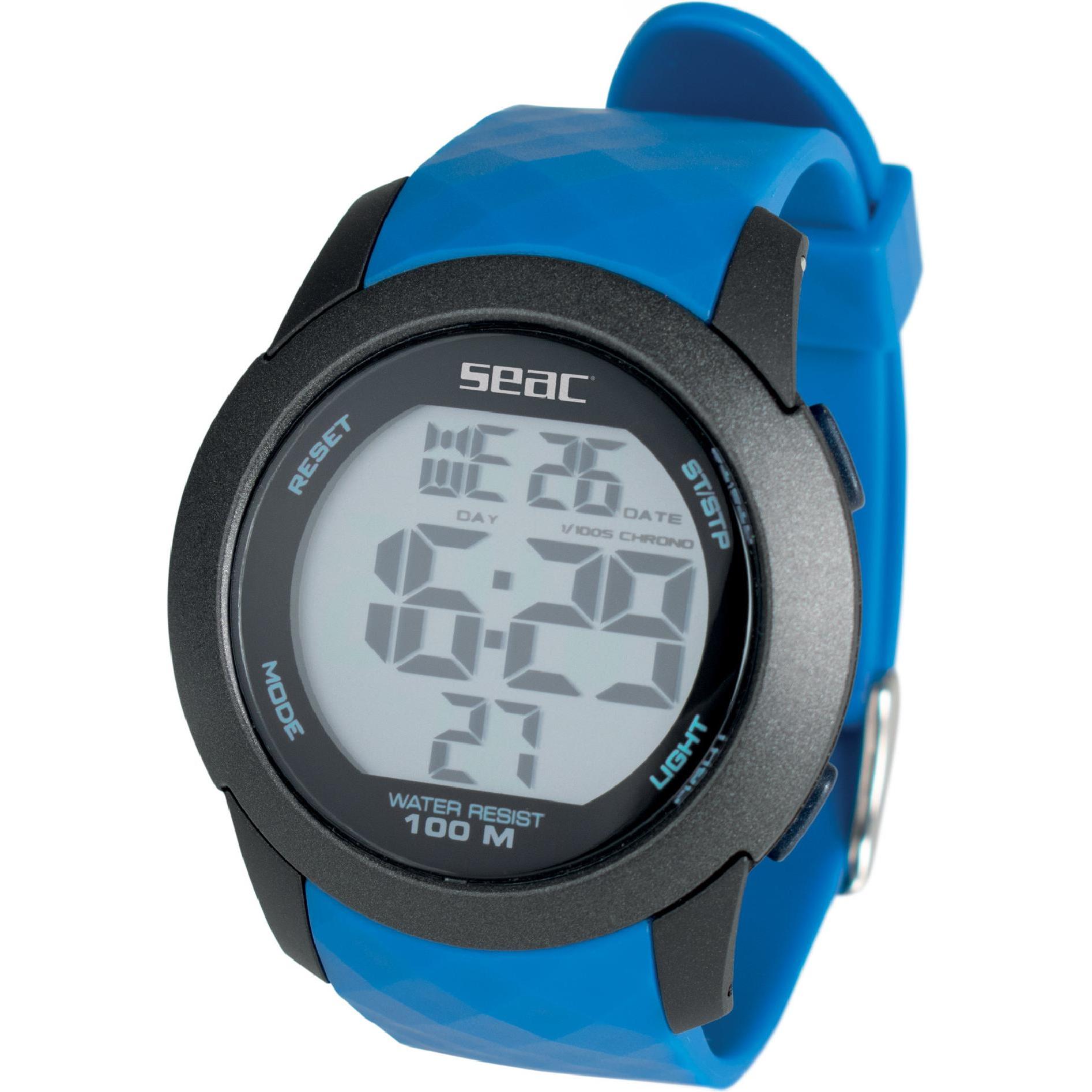 Seac, Armbanduhr, Uhr Chronos, Blau