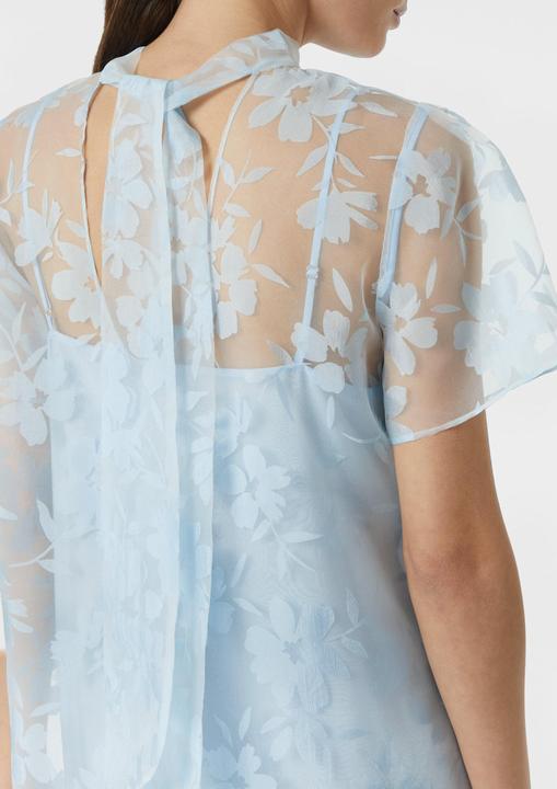 Produktbild Comma Kleid Luftiges Organza-Kleid mit herausnehmbarem Unterkleid (40)