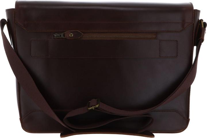 Produktbild Buckle & Seam Leder Messenger Bag Times Braun/Blau