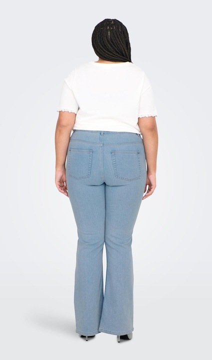 Image du produit Only CARHUSH Mittlere Taille Ausgestellt Jeans Flared fit jeans (W44/L32)