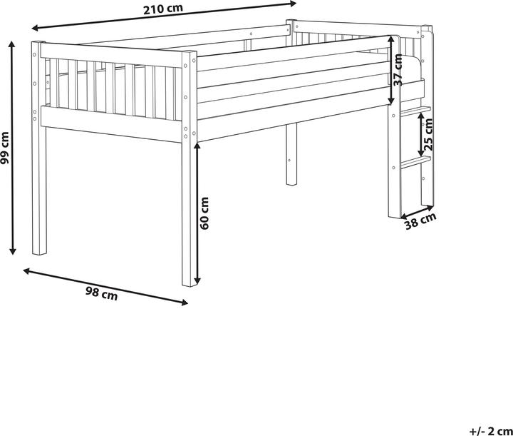 Produktbild Beliani Peipin (90 x 200 cm)