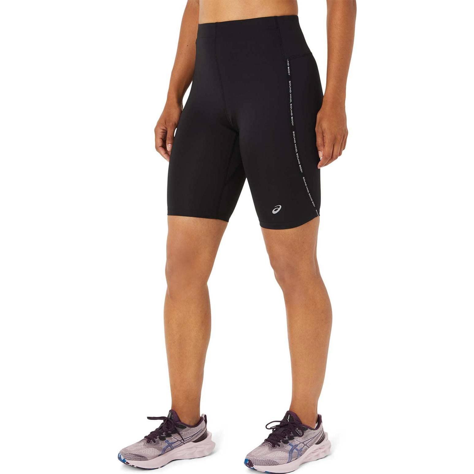 ASICS Performance, Damen, Sporthose, Race Sprinter Leggings Running Damen (S), Schwarz, S