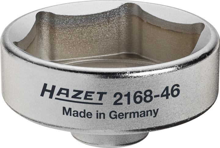 Produktbild HAZET Ad-Blue Filter-Schlüssel 2168-46 ∙ Vierkant10 mm (3/8 Zoll) ∙ Aussen Sechskant Profil ∙ 59 mm…