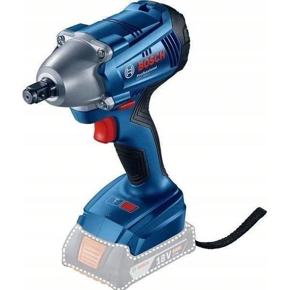 Bosch Professional, Bohrmaschine + Akkuschrauber, BOSCH.KEY UD.GDS 18V-400 1/2 "400 Nm 2x5,0 Ah (Akkubetrieb)