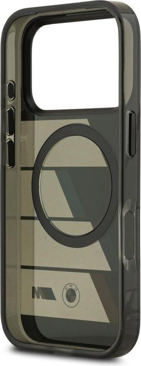 Produktbild BMW M IML Metal Buttons Tricolor Lines MagSafe Case for iPhone 17 Pro Black