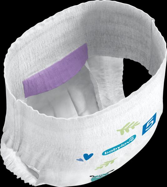 Actual product image dm babylove Baby Pants Premium (Size 7, Pack, 18 Piece)