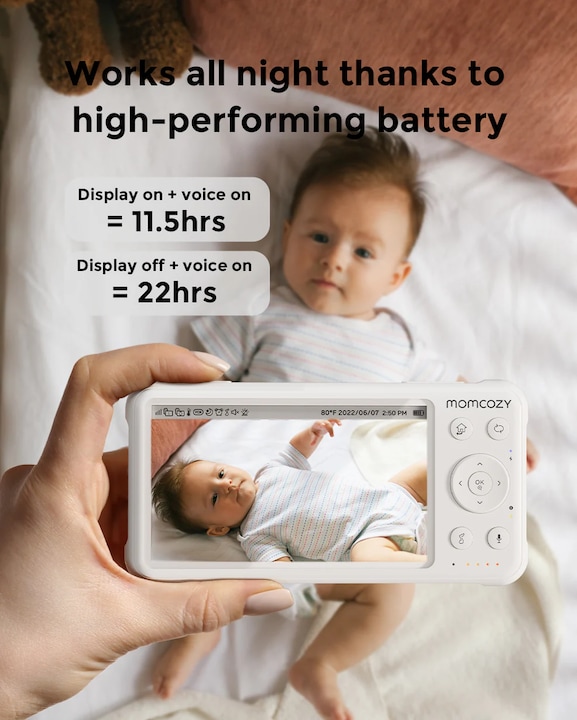 Produktbild Momcozy Video Babyphone (Babyphone mit Kamera, 300 m)