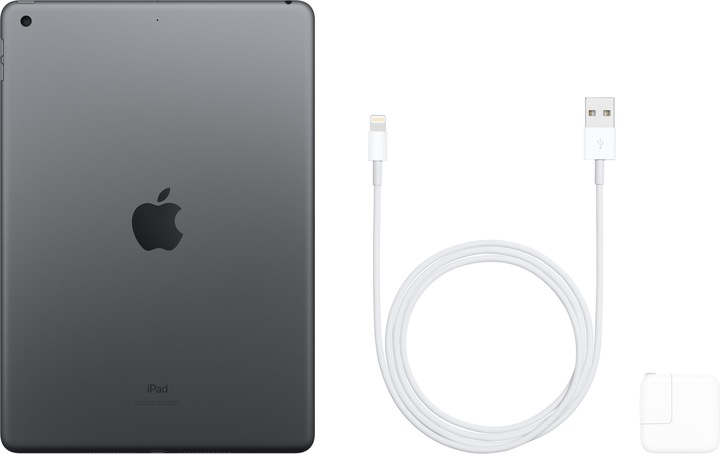Produktbild Apple iPad (2019) (nur WLAN, 10.20", 128 GB, Space Gray)