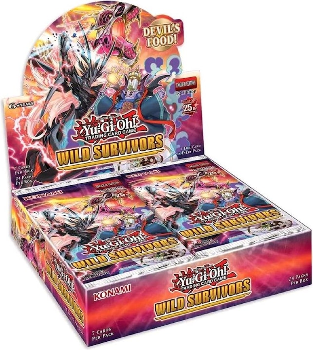 Actual product image Yu-Gi-Oh ! JCC - Display de Pack de Booster Wild Survivors (24 Boosters) (English, Booster display)